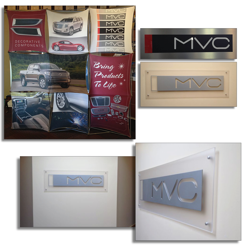 MVC Popup Display and Signage