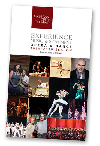 Michigan Opera Theatre 2019 2020 Season Brochure Featured