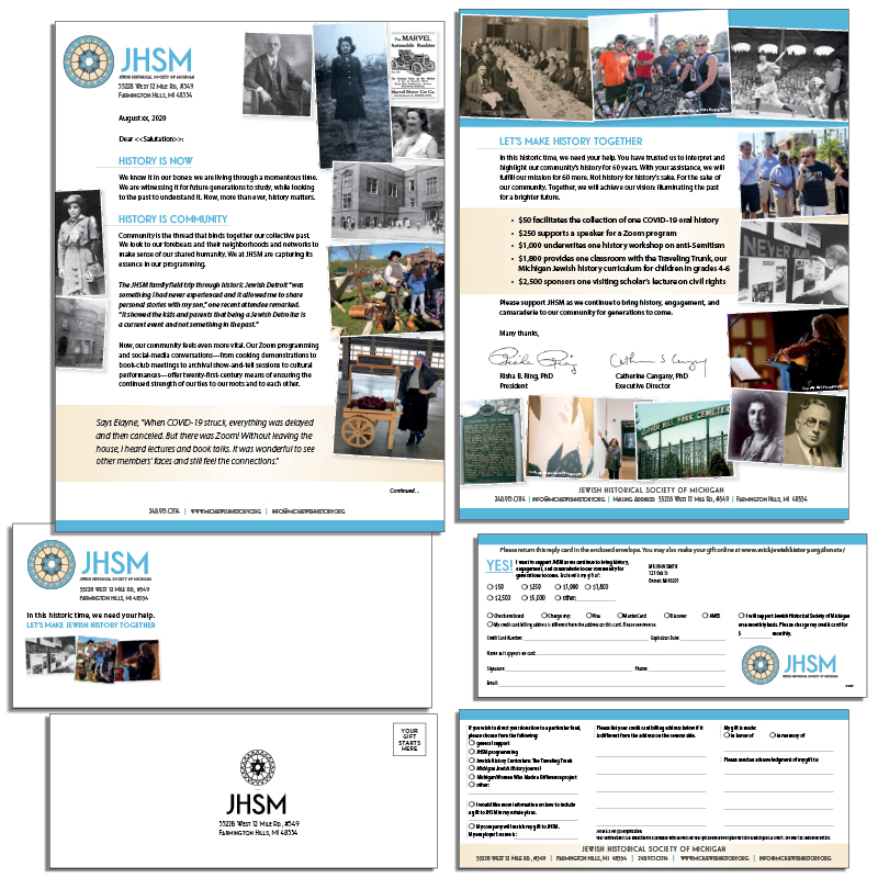 Jewish Historical Society Fall 2020 Appeal